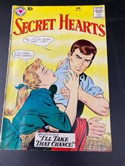 ROMANCE COMIC SECRET HEARTS
